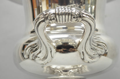English Regency Silver Plated Trophy Cup Urn Champagne Chiller Ice Bucket by BSC