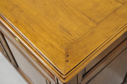 Vintage French Country Cherry Wood Server Buffet Sideboard Cabinet by MNdB