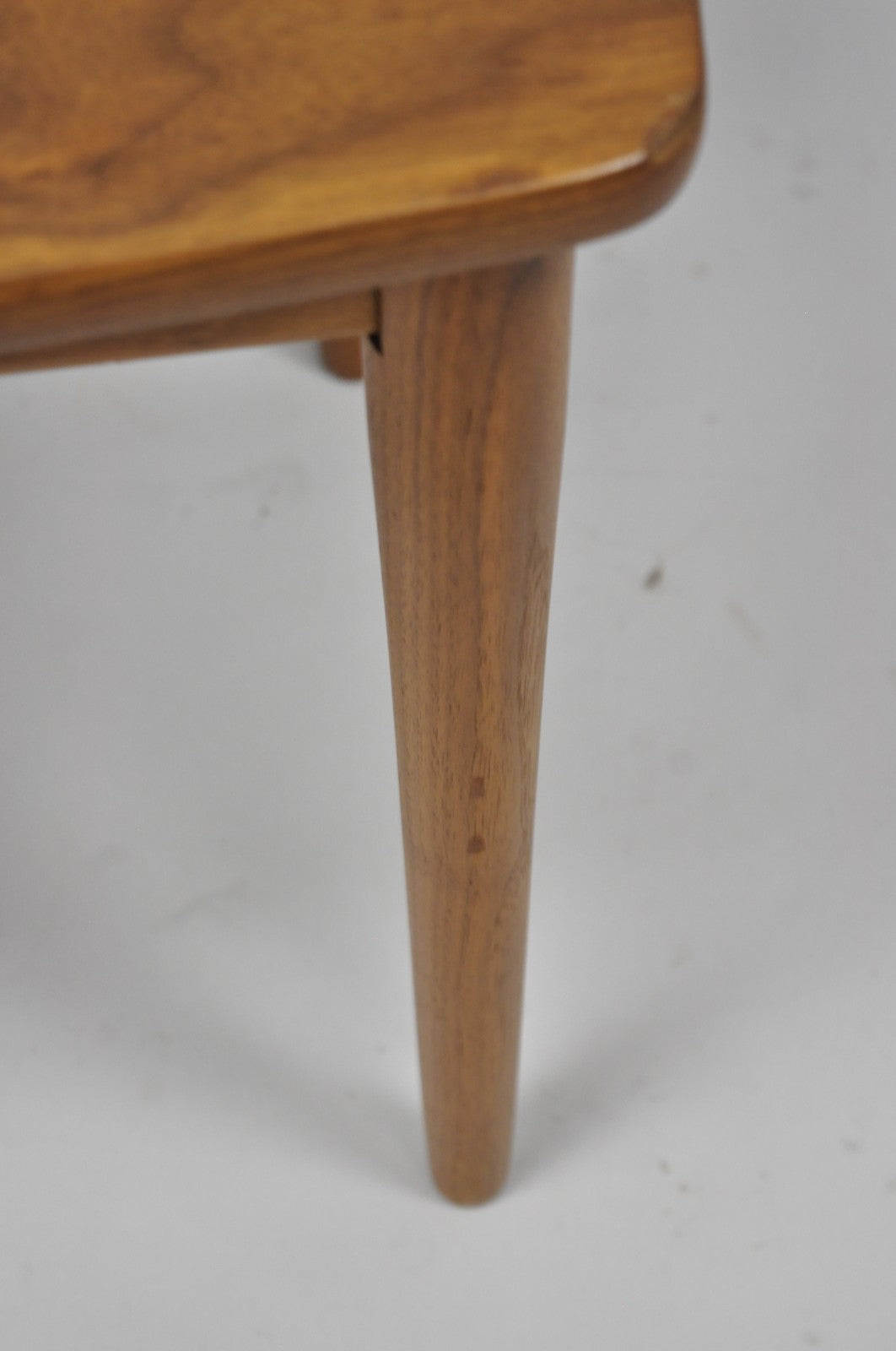 Contemporary Mid Century Danish Modern Style Small Teak Drinks Side Table