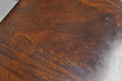 Vintage Beacon Hill Federal Small Mahogany Dropleaf Pembroke End Tables - a Pair