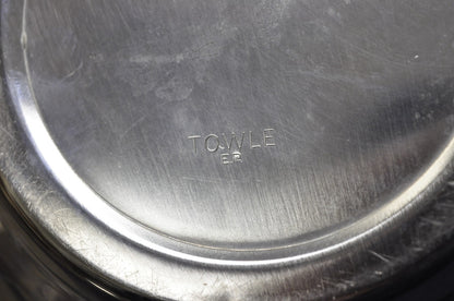 Vintage Art Deco Silver Plated Reticulating Hinge Bar Ice Bucket by Towle