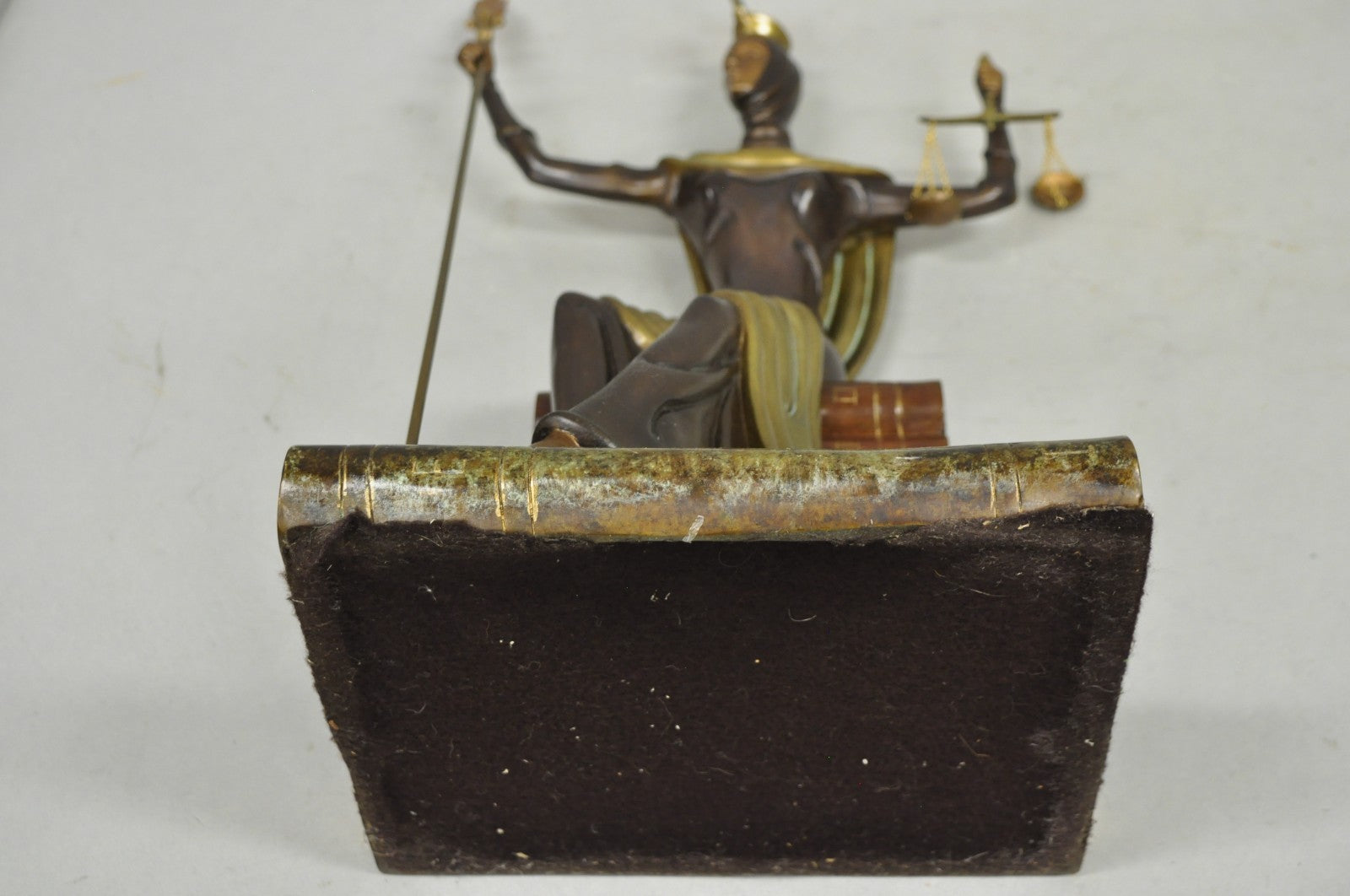 Erte (Romain De Tirtoff) "Justice" Limited 9/500 Bronze Goddess Sculpture 1984
