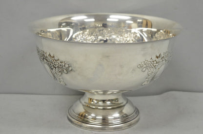 Vintage Leonard Victorian Silver Plated Punch Bowl Champagne Chiller Ice Bucket