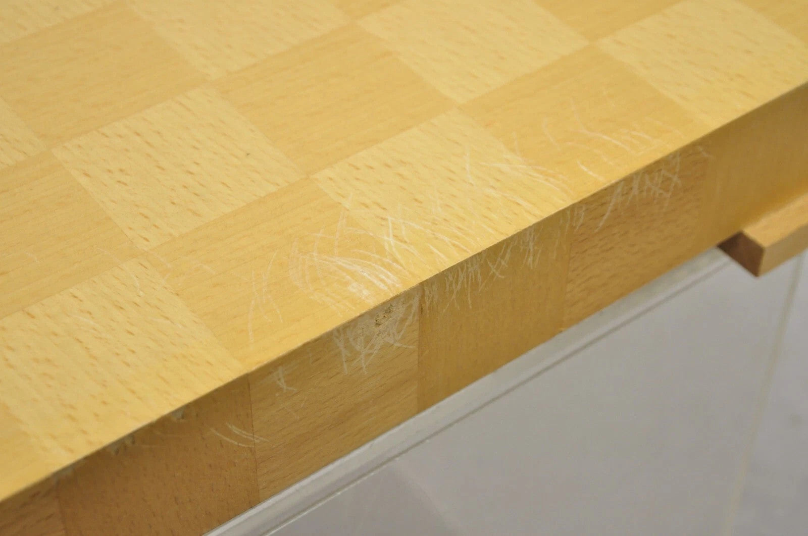 1990s Michael Graves Postmodern Chess & Checkers Set Maple Wood Modern Board