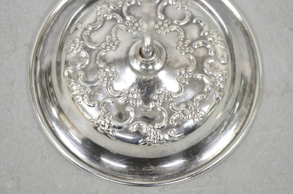 Vintage Victorian Style Silver Plated Restaurant Receipt Metal Spike by Stieff