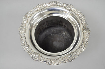 Vintage FB Rogers Silver Plated Trophy Cup Champagne Chiller Ice Bucket Engraved