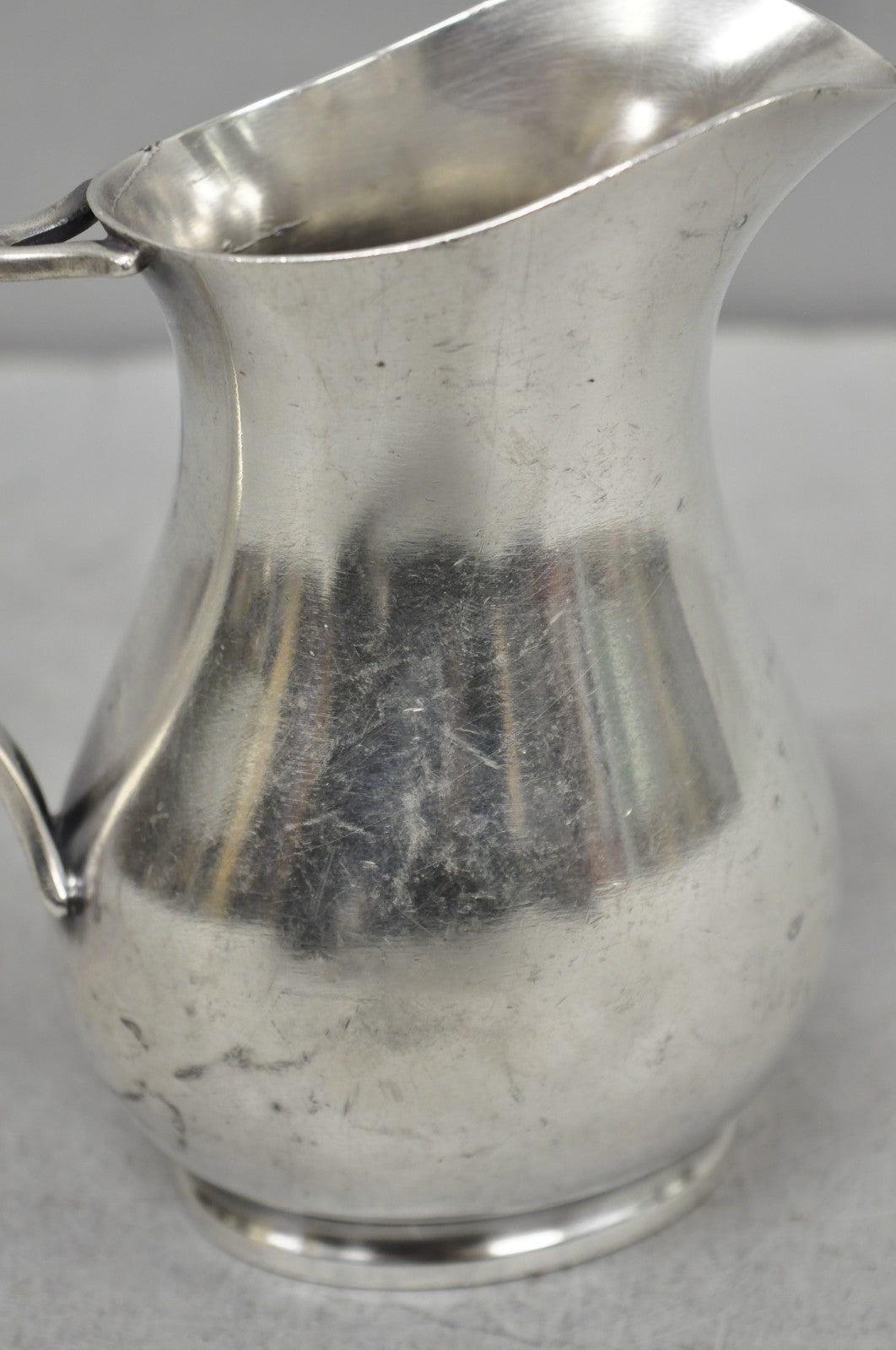 Vintage 1940s US Navy Reed & Barton Silver Plated Soldered Small Creamer Pitcher