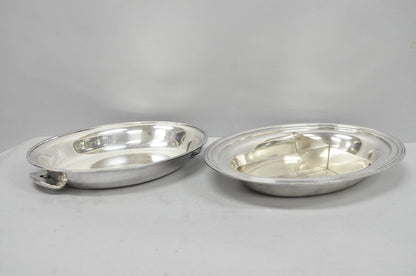 Vintage Wallace N6706 Silver Plated Large Oval 15" Covered Serving Dish