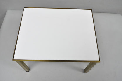 Vintage Italian Mid Century Modern Small 15" Bronze Brass Pedestal Display Stand
