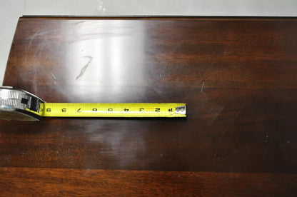 L & J G Stickley Georgian Solid Mahogany Drop Leaf Pembroke Lamp Side Table