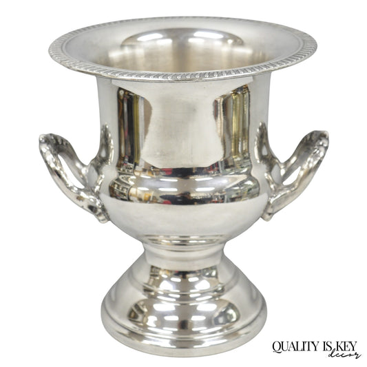 Vintage Leonard Silver Plated Trophy Cup Urn Bar Champagne Chiller Ice Bucket