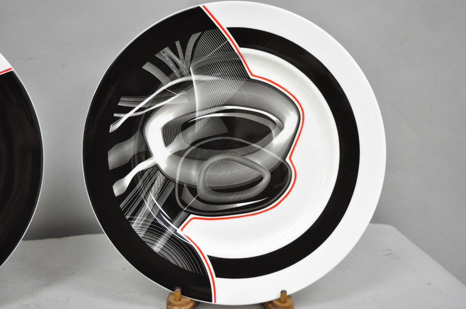 Frank Stella David Mirvish Designs Vortex Engravings 1-4 Black Plate - Set of 4