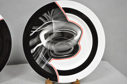Frank Stella David Mirvish Designs Vortex Engravings 1-4 Black Plate - Set of 4
