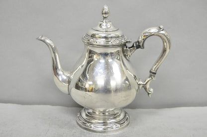 Vintage Rogers Bros Remembrance 9802 Victorian Silver Plated Teapot Tea Kettle
