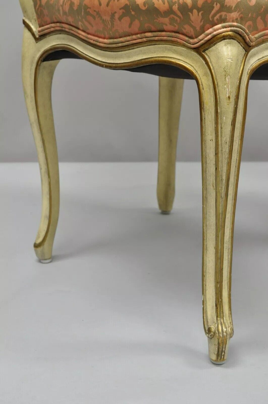 Italian Provincial French Hollywood Regency Dining Side Chairs - Set of 4