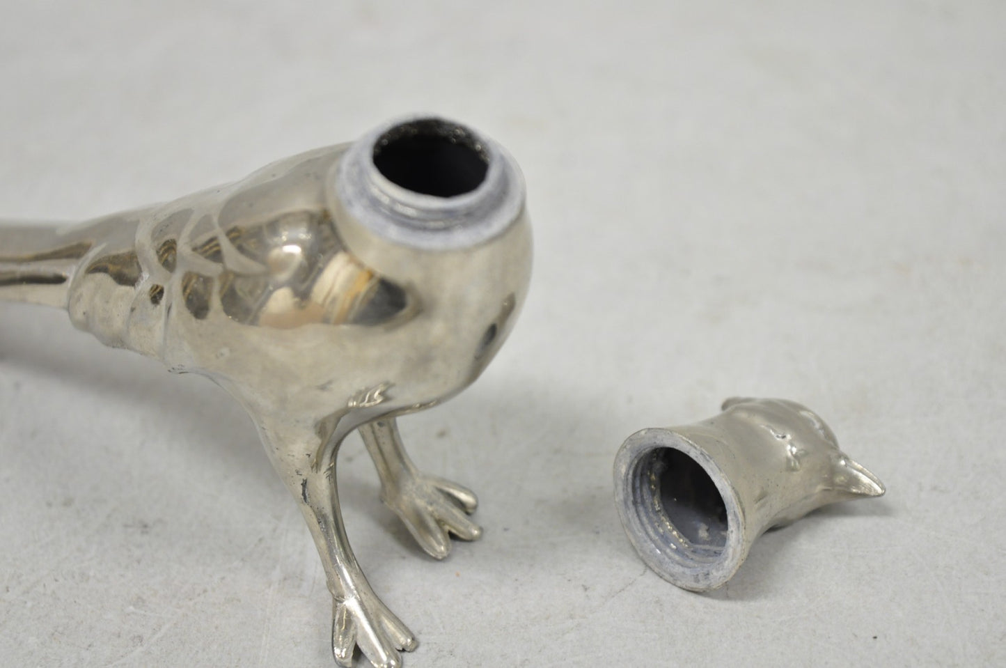 Vintage Pheasant Bird Silver Plated Figurine Salt & Pepper Shakers - a Pair