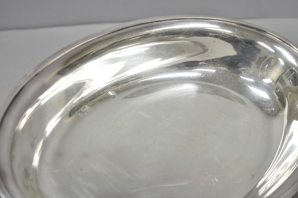 Vintage Wallace N6706 Silver Plated Large Oval 15" Covered Serving Dish