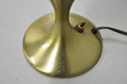 Vintage Mid Century Modern Brass "Tulip" Table Lamp by Laurel Lamp Co.