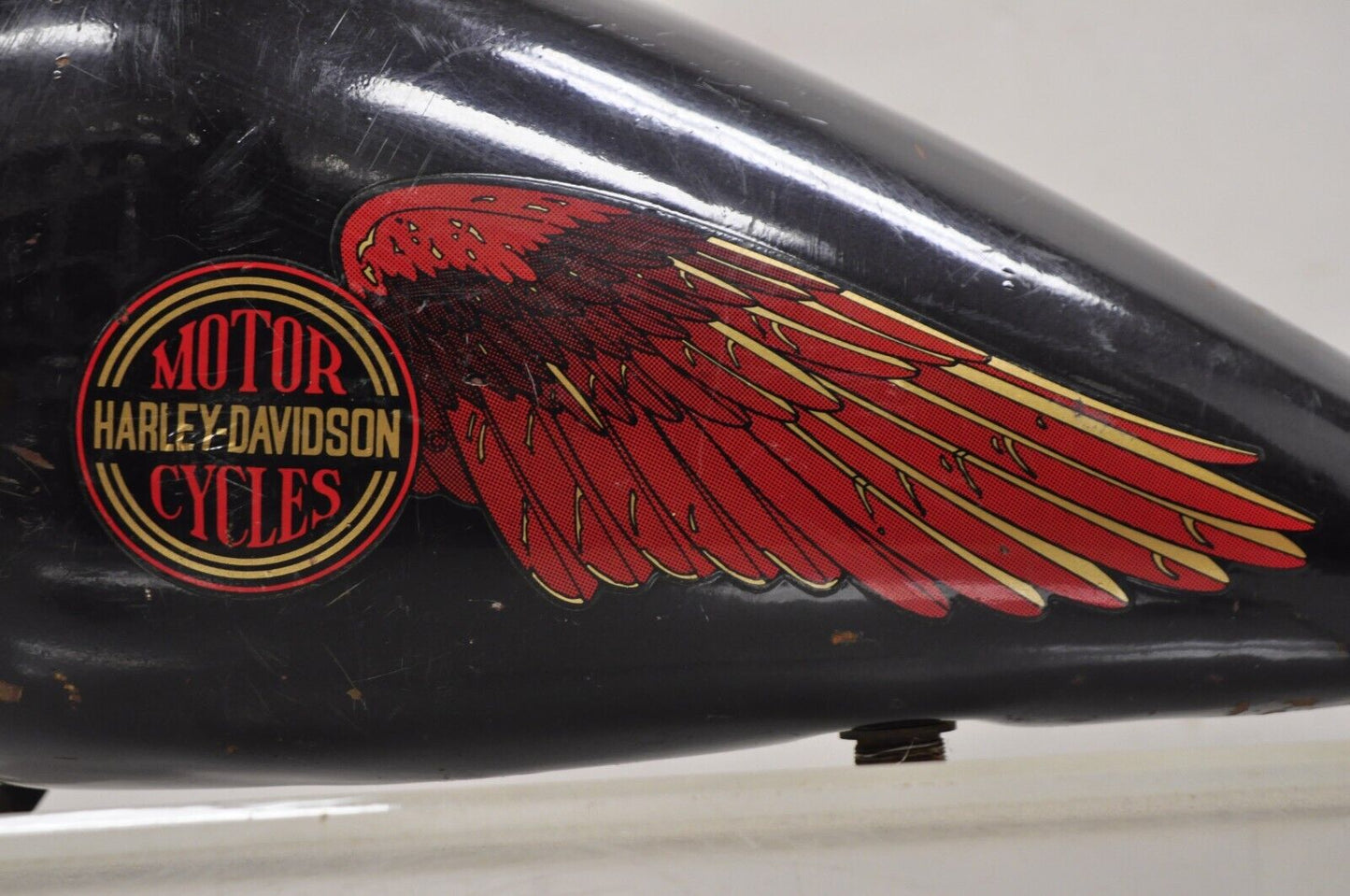 Vintage 1980s Harley Davidson Motorcycle Electra-Glide Shovelhead Fuel Gas Tank