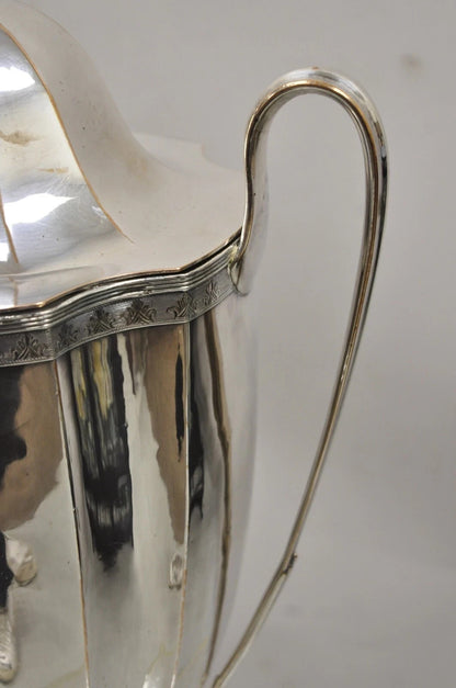 Antique English Regency Silver Plated Trophy Cup Urn Coffee Beverage Samovar