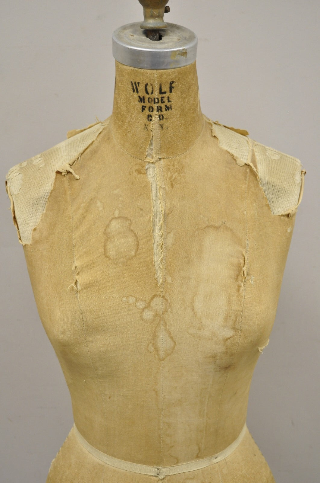 Vintage Wolf Model Form Model 1980 Size 8 Dress Form Mannequin