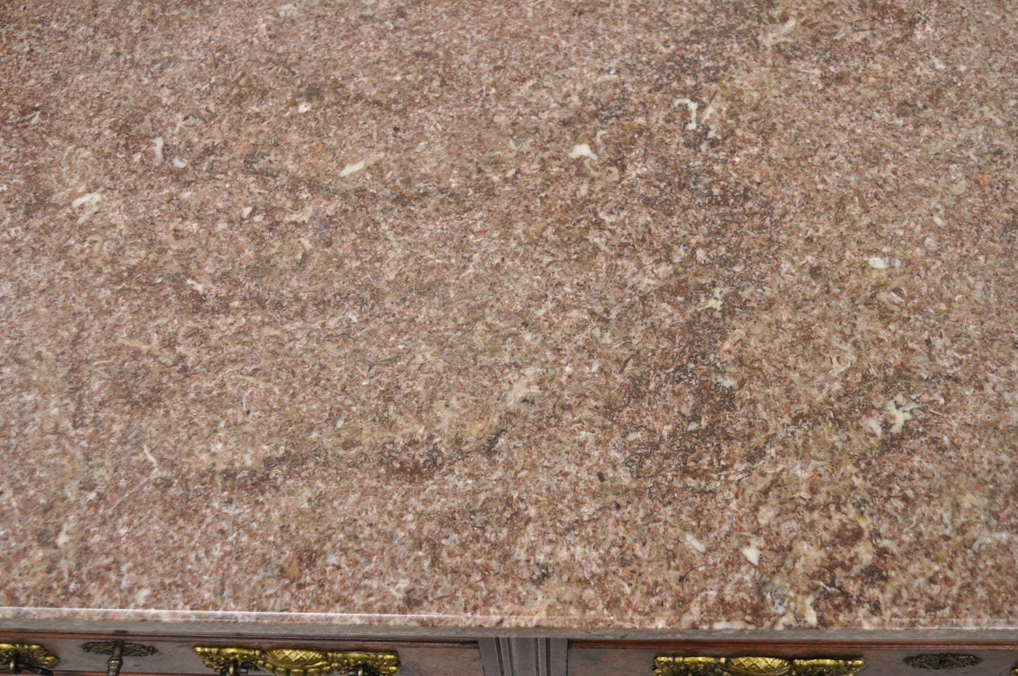 Antique Eastlake Victorian Burl Walnut Marble Top Washstand Dresser w/ Mirror