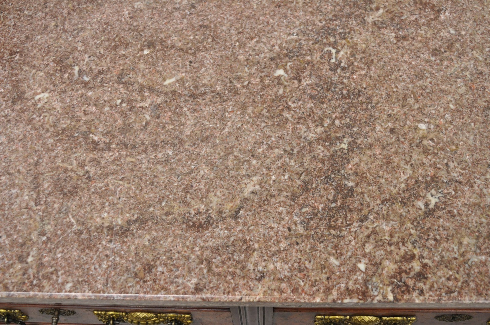 Antique Eastlake Victorian Burl Walnut Marble Top Washstand Dresser w/ Mirror