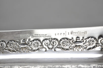 Antique Bernard Rices Sons Antique Edwardian Silver Plated Tea Service, 5 pc Set