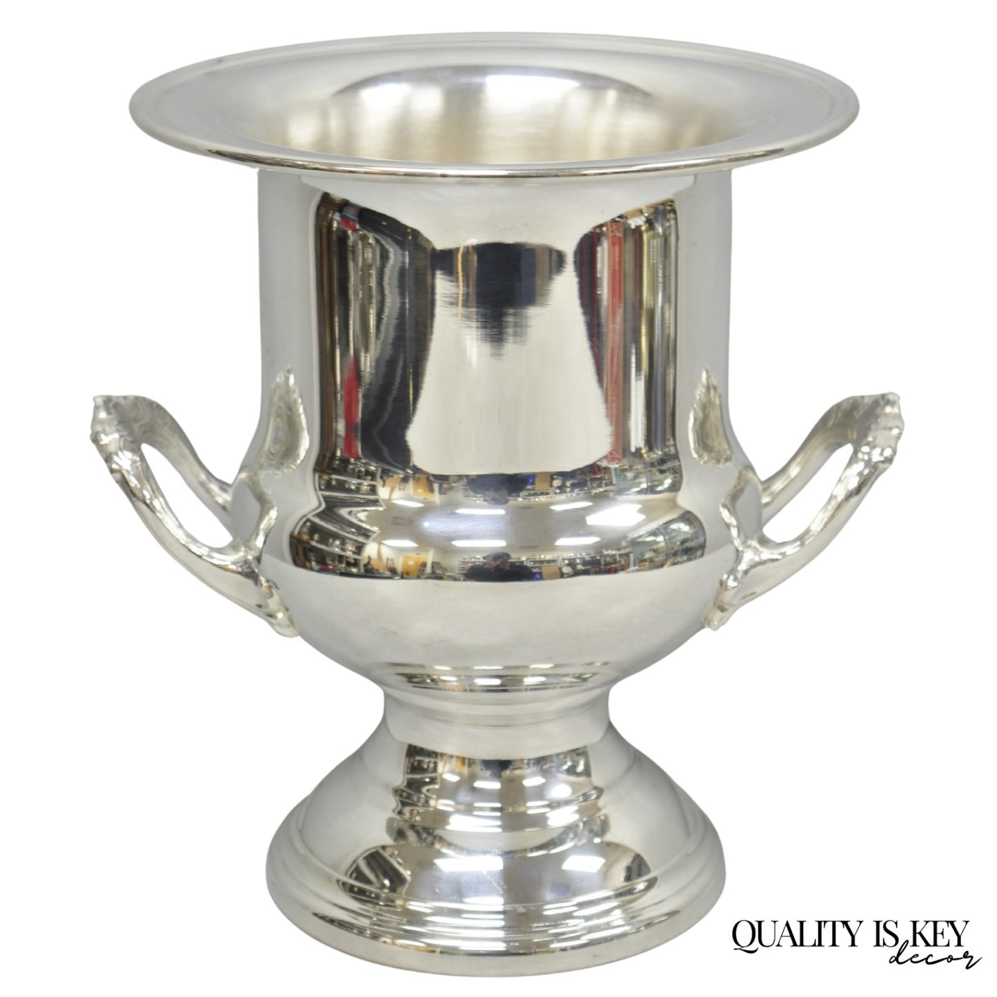 Vintage Newport Gorham Silver Plated Trophy Cup Urn Champagne Chiller Ice Bucket