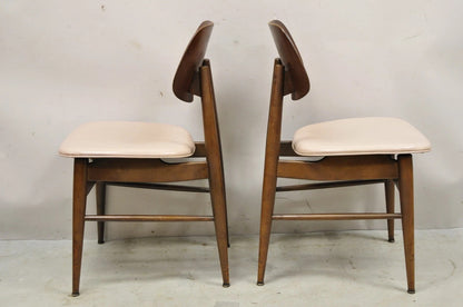 Vintage Thonet Mid Century Modern Bentwood Walnut Dining Chairs - Set of 4