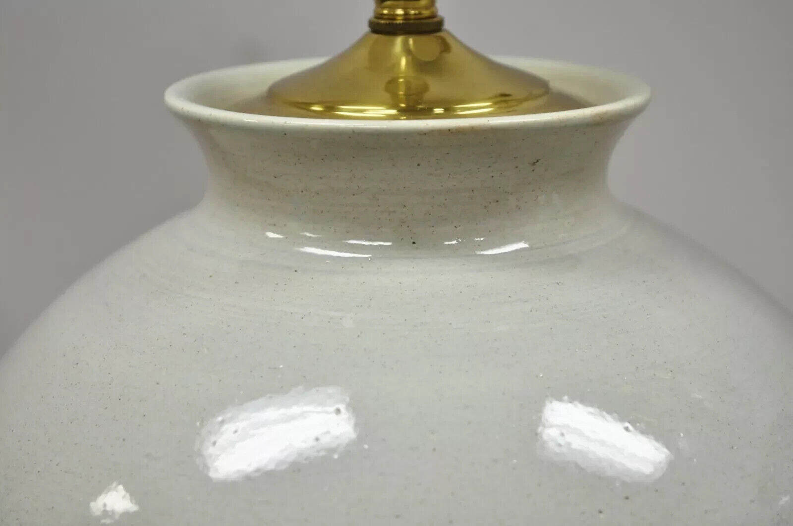 Chinoiserie Porcelain Celadon Green Glazed Ceramic Temple Jar Table Lamps - Pair