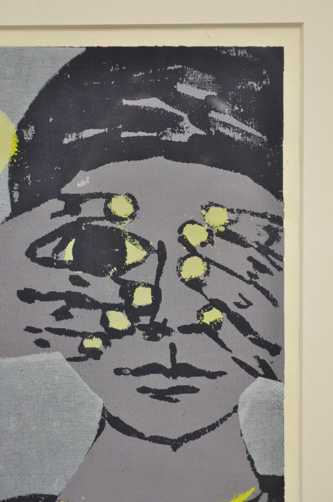 Robert Cariola "See not, Hear not, Speak not" Serigraph Print Mid Century Art