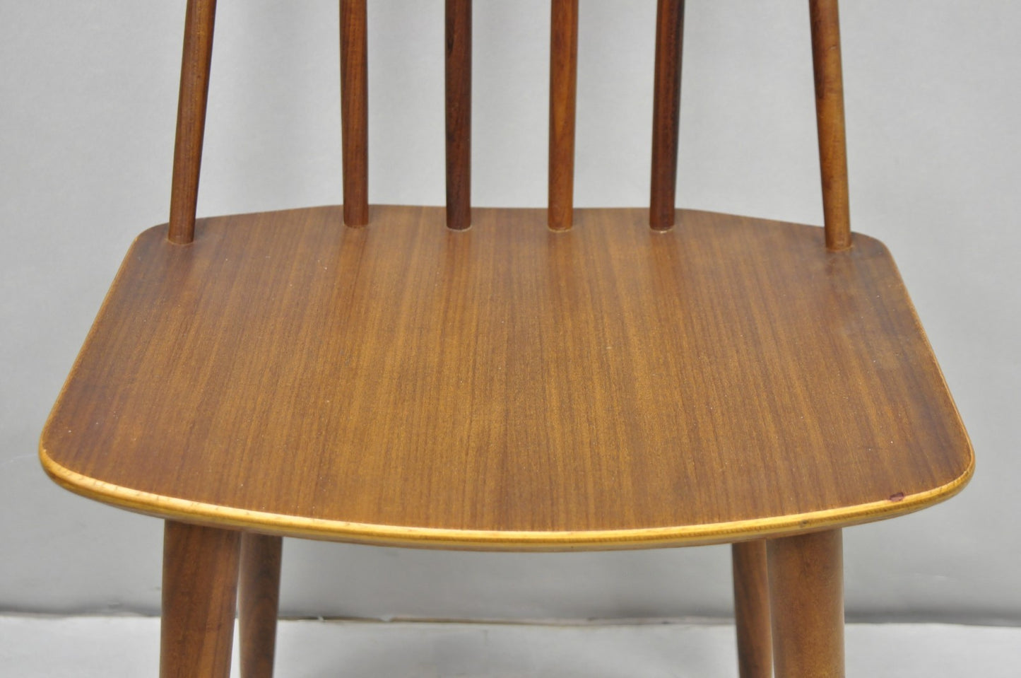 Vintage Danish Modern J77 Teak Side Chair by Folke Pallson for FDB Møbelfabrik