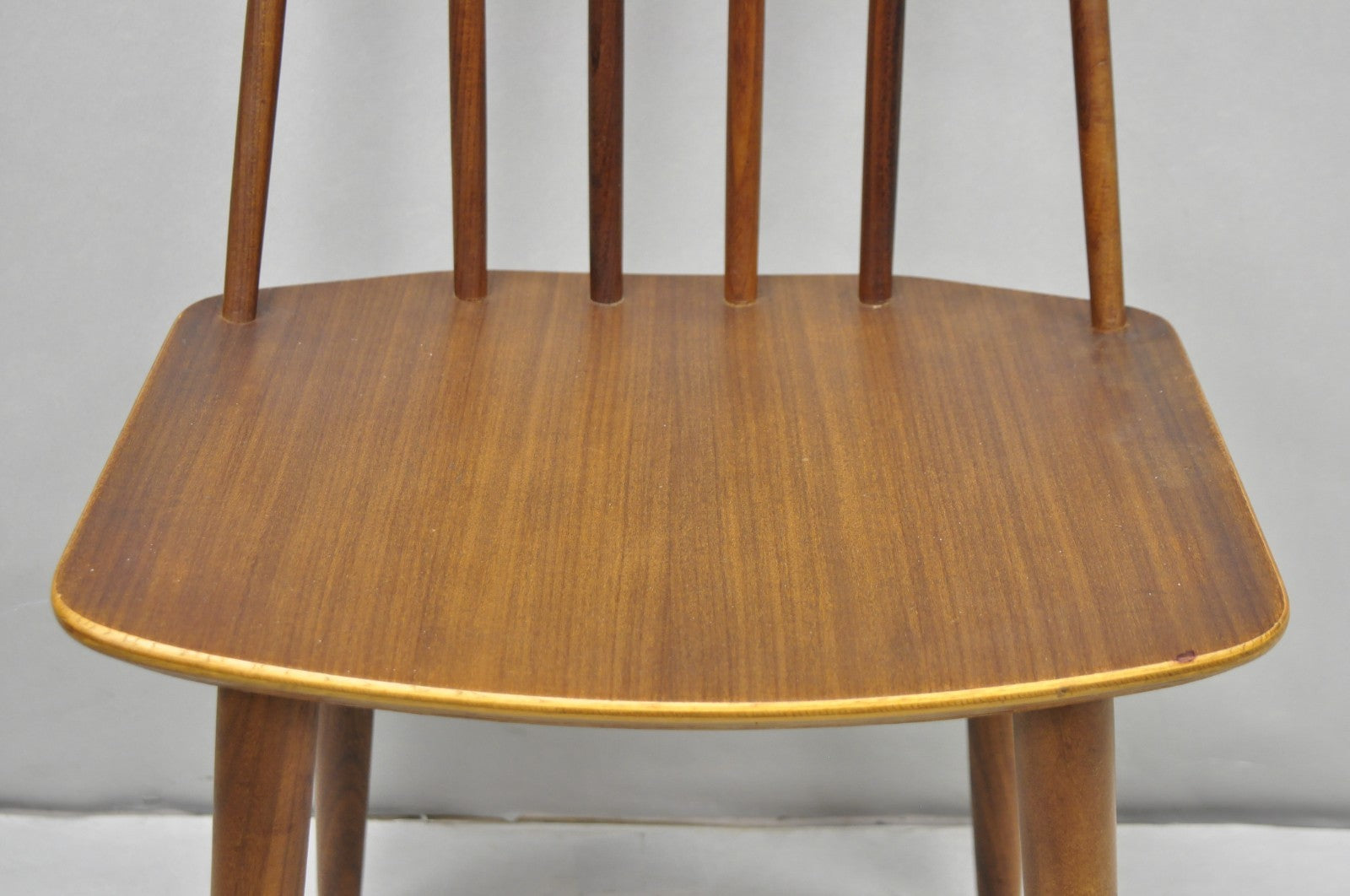 Vintage Danish Modern J77 Teak Side Chair by Folke Pallson for FDB Møbelfabrik