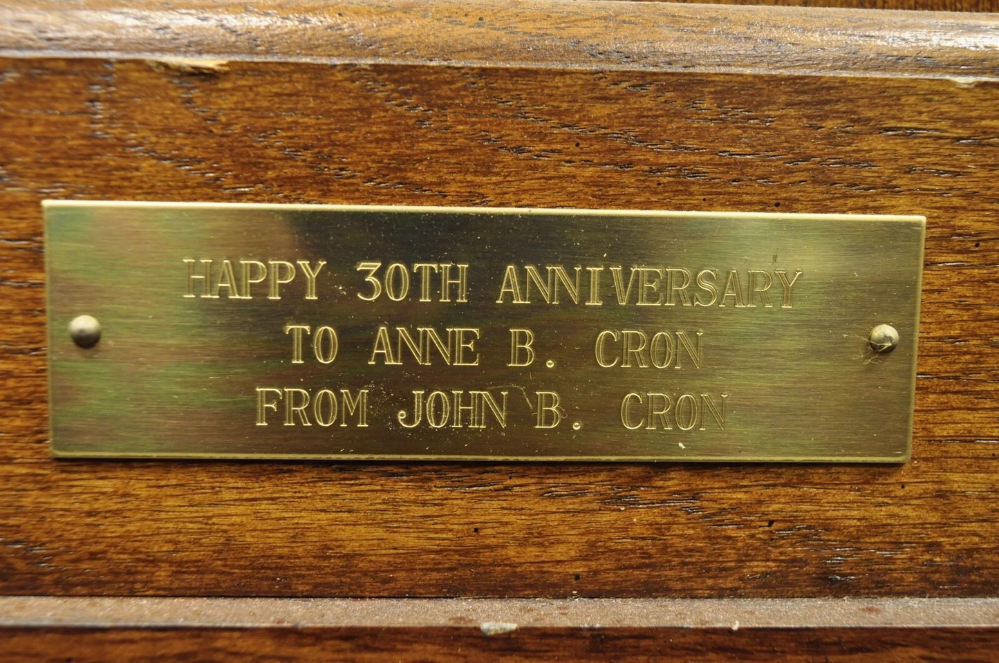 Vintage "The Walden Ridge" Ridgeway Standing Oak Tall Case Grandfather Clock