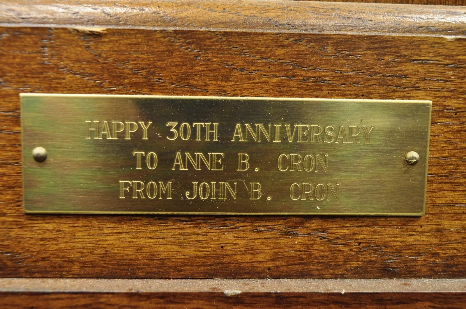 Vintage "The Walden Ridge" Ridgeway Standing Oak Tall Case Grandfather Clock