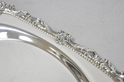 Vintage Victorian Sir Christopher by Wallace Silver Plated Gravy Boat Underplate