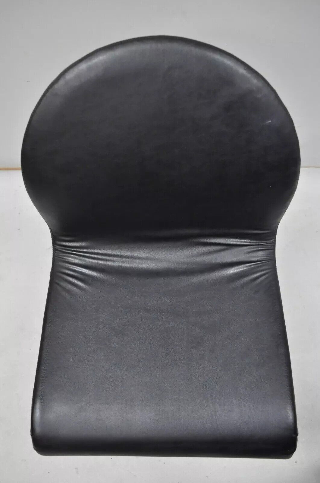 Vintage Verner Panton 1-2-3 System Fritz Hansen Mid Century Black Dining Chair