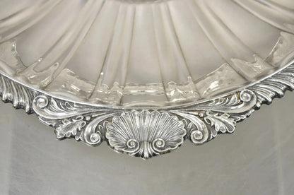 Antique "Barefoot Mailman Rally 1962" Award Silver Plated Serving Platter Tray