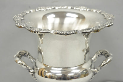 Vintage Victorian Silver Plated Trophy Cup Urn Champagne Chiller Ice Bucket