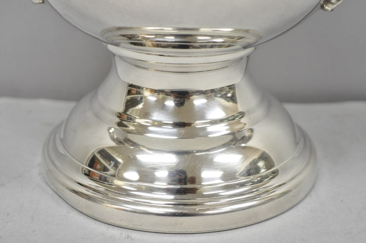 Vintage Victorian Silver Plated Trophy Cup Urn Champagne Wine Chiller Ice Bucket