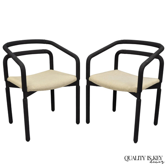 Postmodern "Rubber Chairs" by Brian Kane for Metropolitan Furniture - a Pair