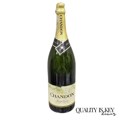 Chandon Brut Cuvee Chardonnay Vintage Display Dummy Wine Champagne Bottle