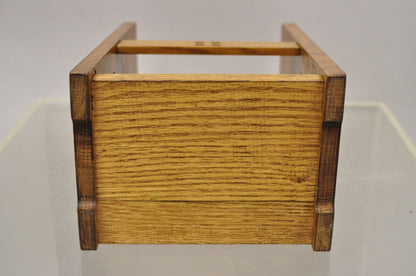 Winstanley & Bertucci Arts & Crafts Mission Oak Letter Holder Shelf (C)