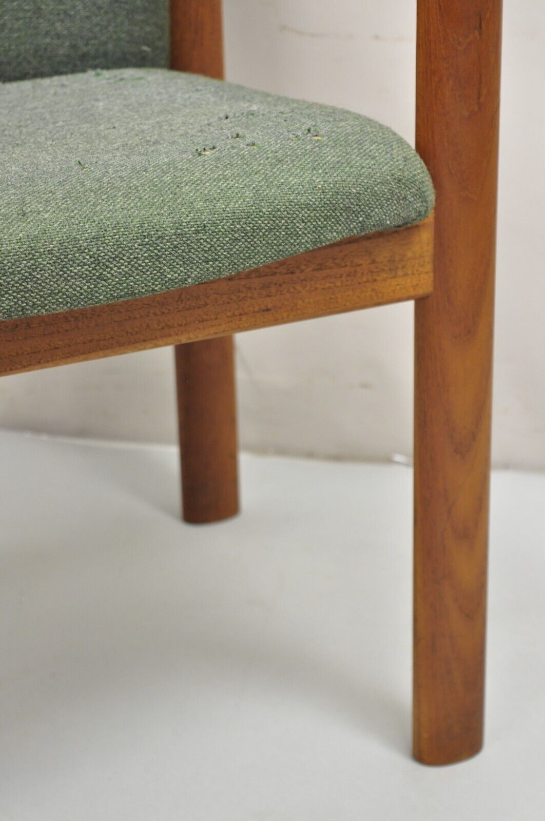 Schou Andersen Mobelfabrik Teak Wood Mid Century Danish Modern Arm Chair
