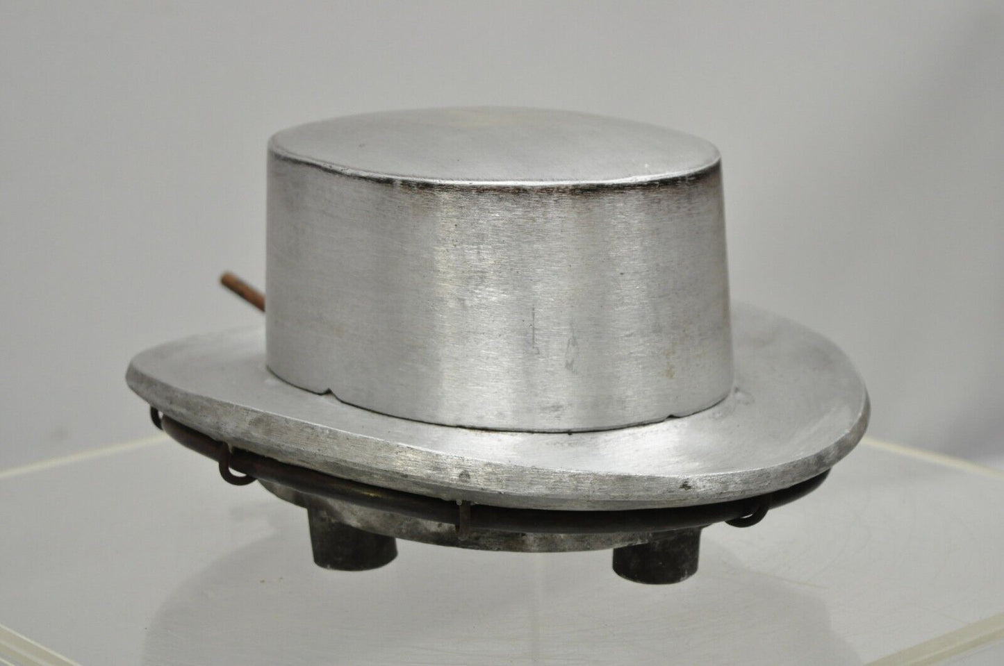 Vintage Boon & Lane Aluminum Hat Block Mold Form Millinery Luton Beds England C