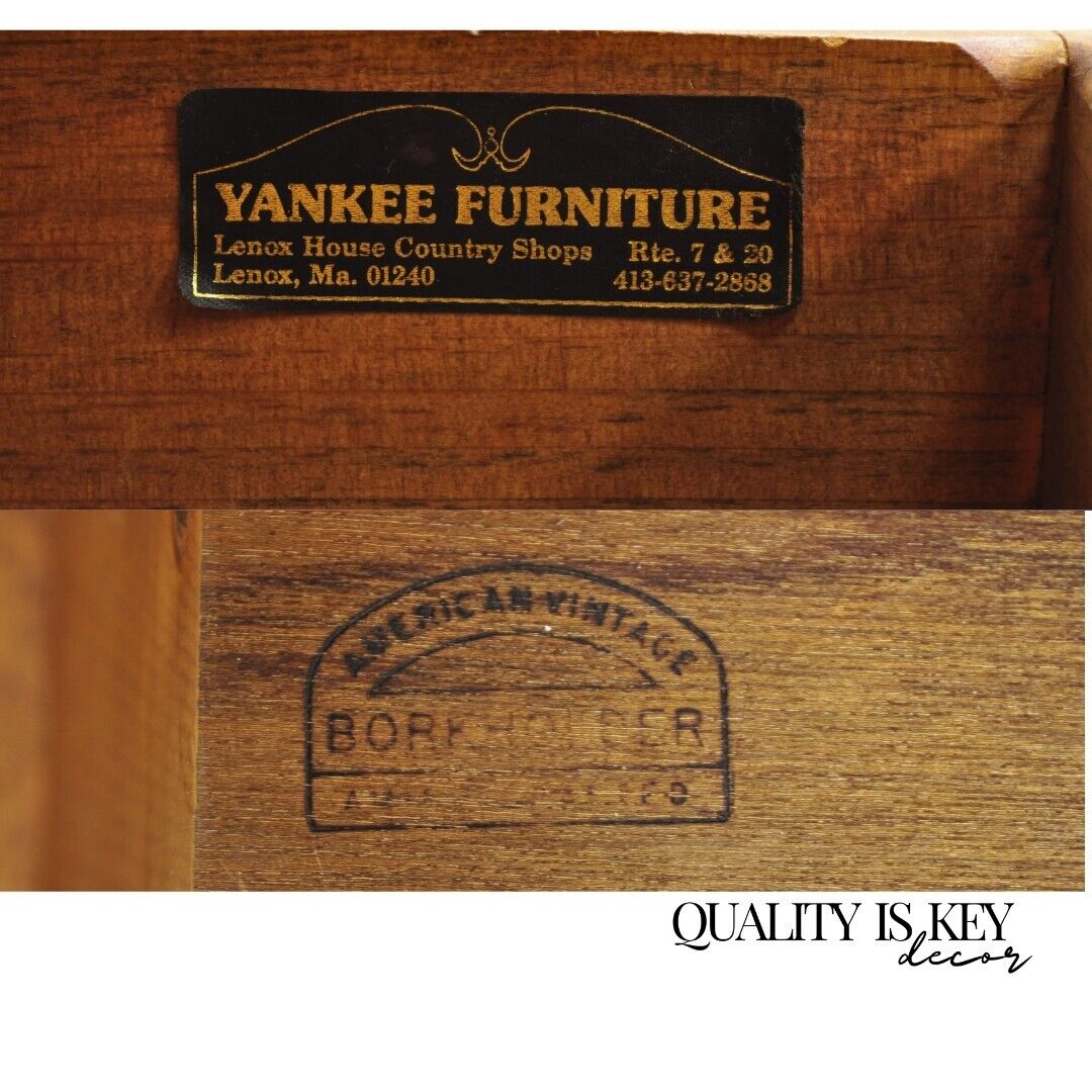 Borkholder Furniture Pine Wood Primitive Farmhouse Amish Open Hutch Cupboard