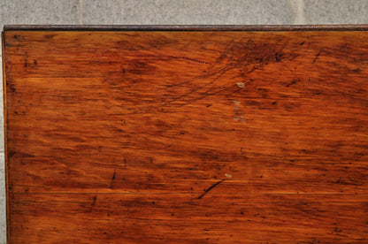 Antique American Industrial Oak Wood Adjustable Artist Drafting Table Work Desk