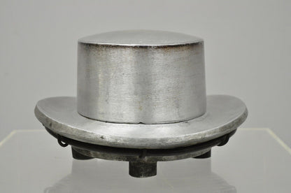 Vintage Boon & Lane Aluminum Hat Block Mold Form Millinery Luton Beds England C