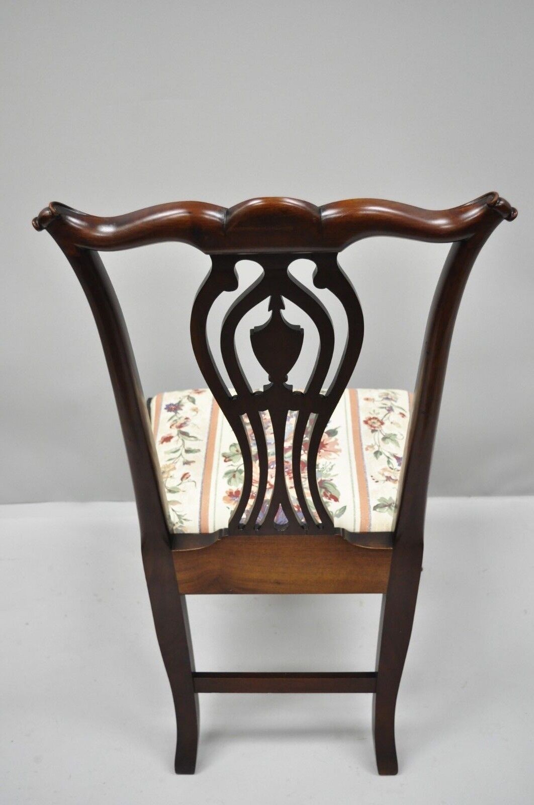 6 Bench Made Carved Mahogany Chippendale Style Ball and Claw Dining Chair Set